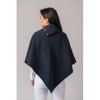 Poncho azul