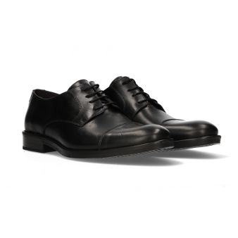 Blucher à lacets noirs
