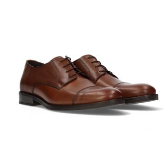 Blucher de Cordones de Cuero