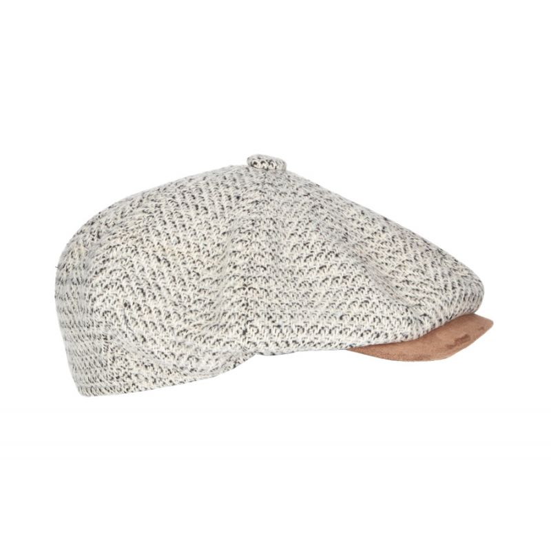 Gorra irlandesa espiga gris