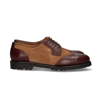 Blucher piel y ante camel...
