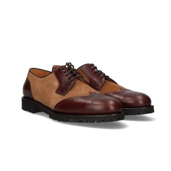 Blucher piel y ante camel Valverde del Camino