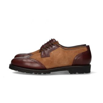 Blucher piel y ante camel Valverde del Camino