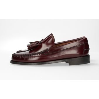 Mocassin avec pompons corinthe semelle en cuir