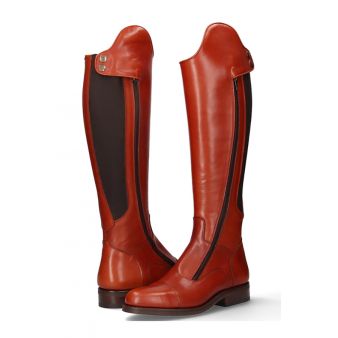 Botte dequitation avec elastique en cuir