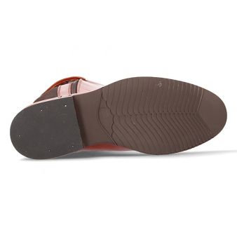 Botte dequitation avec elastique en cuir