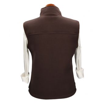 Gilet polaire café