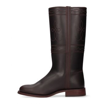 Bota campera de castanha com largura especial Valverde del Camino