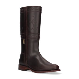 Bota campera de castanha com largura especial Valverde del Camino