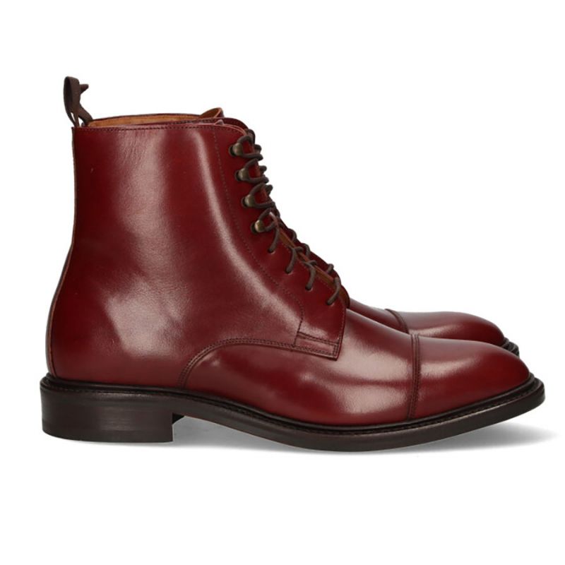 Bota com cadarços mel Valverde del Camino