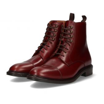 Bota com cadarços mel Valverde del Camino