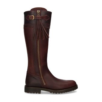 Calfskin high-length hunting boot Valverde del Camino