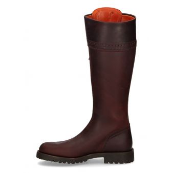 Calfskin high-length hunting boot Valverde del Camino