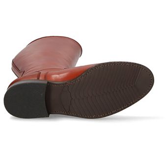 Botte d'équitation femme avec élastique en cuir Valverde del Camino