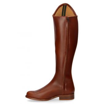 Pilgrimage boot English style opening with zipper