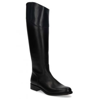 Black riding boot Valverde del Camino