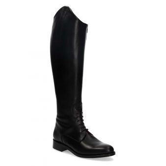 Black side zipper riding boot Valverde del Camino