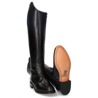 Black side zipper riding boot Valverde del Camino