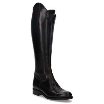 Bota hípica negra cremallera delantera Valverde del Camino