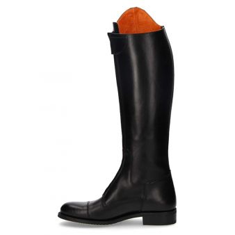 Bota hípica negra cremallera delantera Valverde del Camino