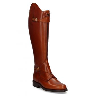 Natural leather polo boot Valverde del Camino