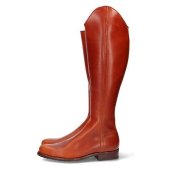 Bota hípica cremallera bronce piso Vibram Valverde del Camino