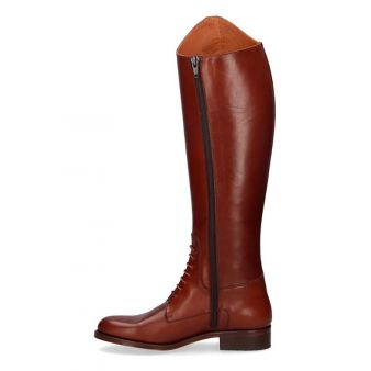 Horse riding boots with leather side zipper Valverde del Camino