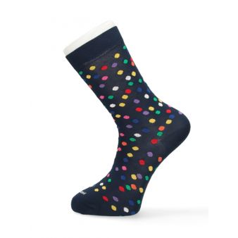 Chaussettes confetti marine