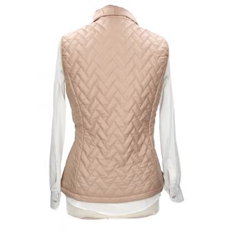 Gilet matelassé beige