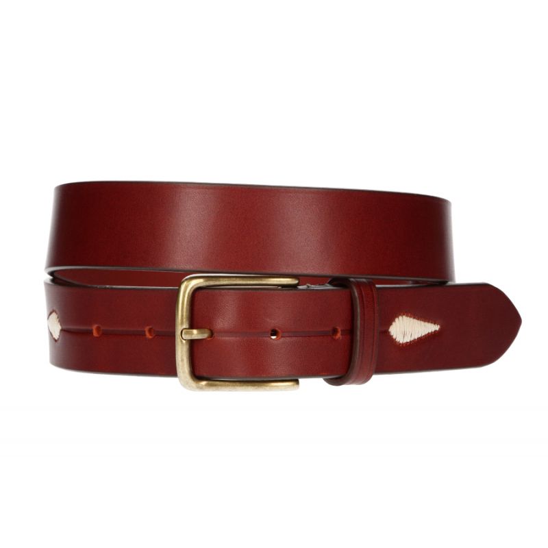 Ceinture à boucle en vaqueta cuir