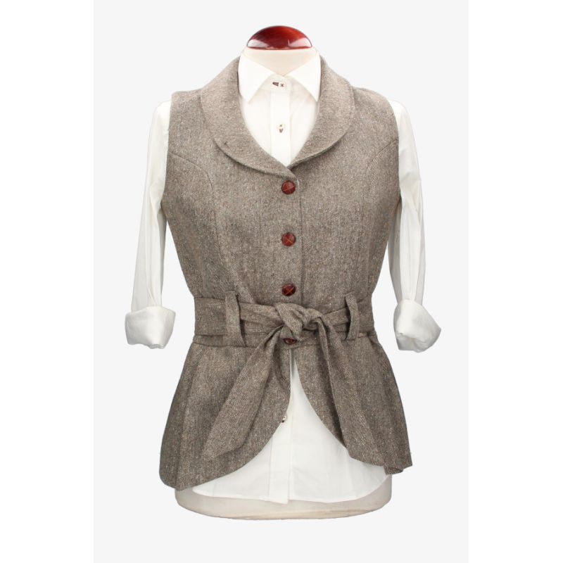 Gilet Pandora Limited Edition en denim marron