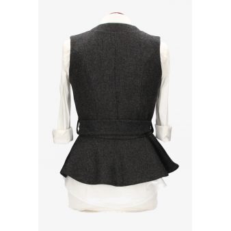 Gilet Lisboa Limited Edition en chevrons gris