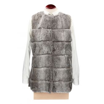 Gilet femme en fourrure...