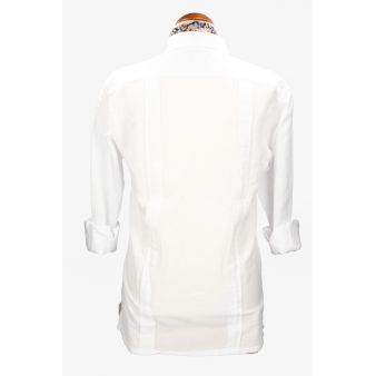 Camisa Cubana Blanco