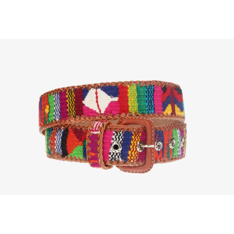 Vivid multi-colour Naif model belt
