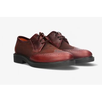 Blucher engrasado trufa y cuero