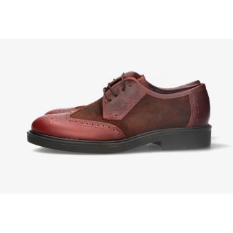 Blucher huilé truffe et cuir