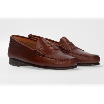 Mocasin antifaz vaqueta sol