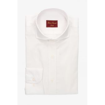 Chemise unie blanche