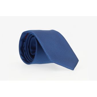 Corbata escamas azul