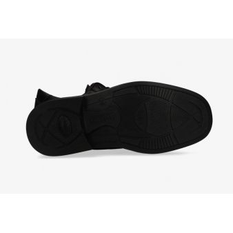 Blucher noir lisse