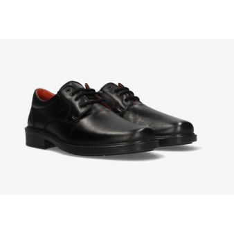 Blucher noir lisse