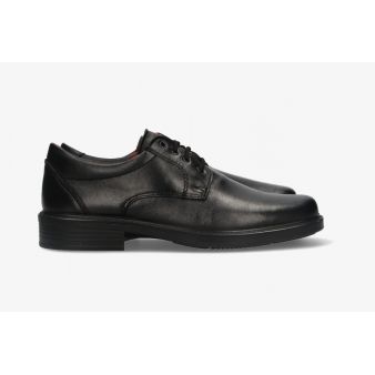 Blucher noir lisse