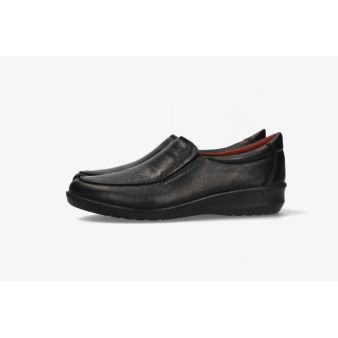 Mocassin élastiques noirs