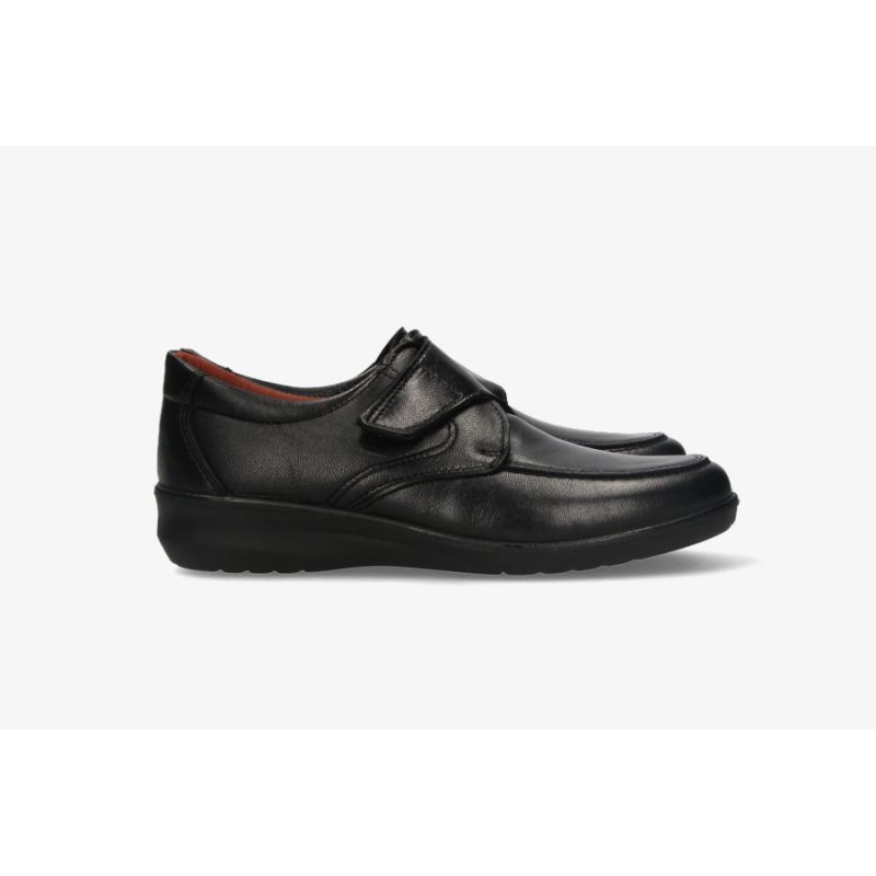 Copete velcro negro