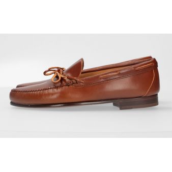 Mocasín lazo vaqueta sol