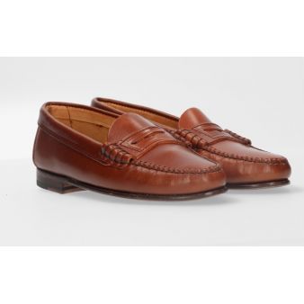 Mocasín con Antifaz Vaqueta Sol