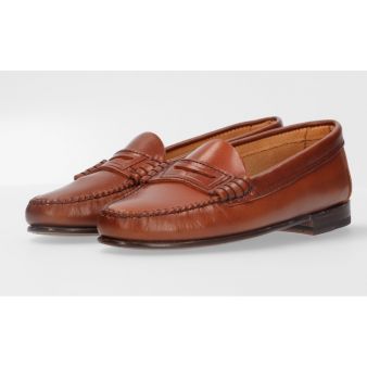 Mocasín con Antifaz Vaqueta Sol