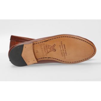 Mocasín con Antifaz Vaqueta Sol