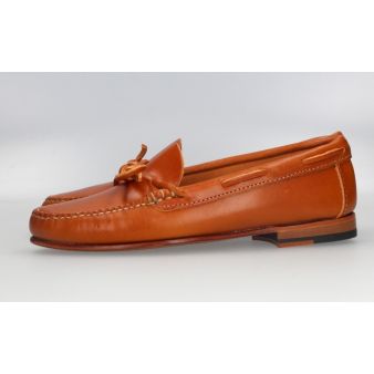 Mocasín con lazo Vaqueta Natural
